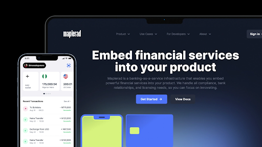 Maplerad raises $6M, with Valar Ventures as the lead investor