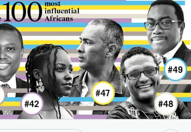 Tiktokers, others make list of ‘100 Most Influential Africans’