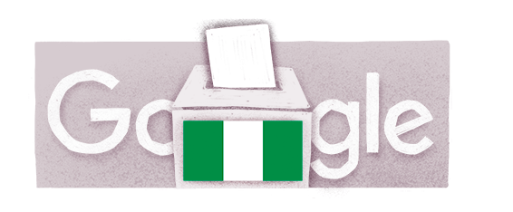 Google supports Nigerian presidential elections with ballot paper doodle