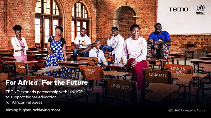 TECNO, UNHCR support African refugee’s higher education