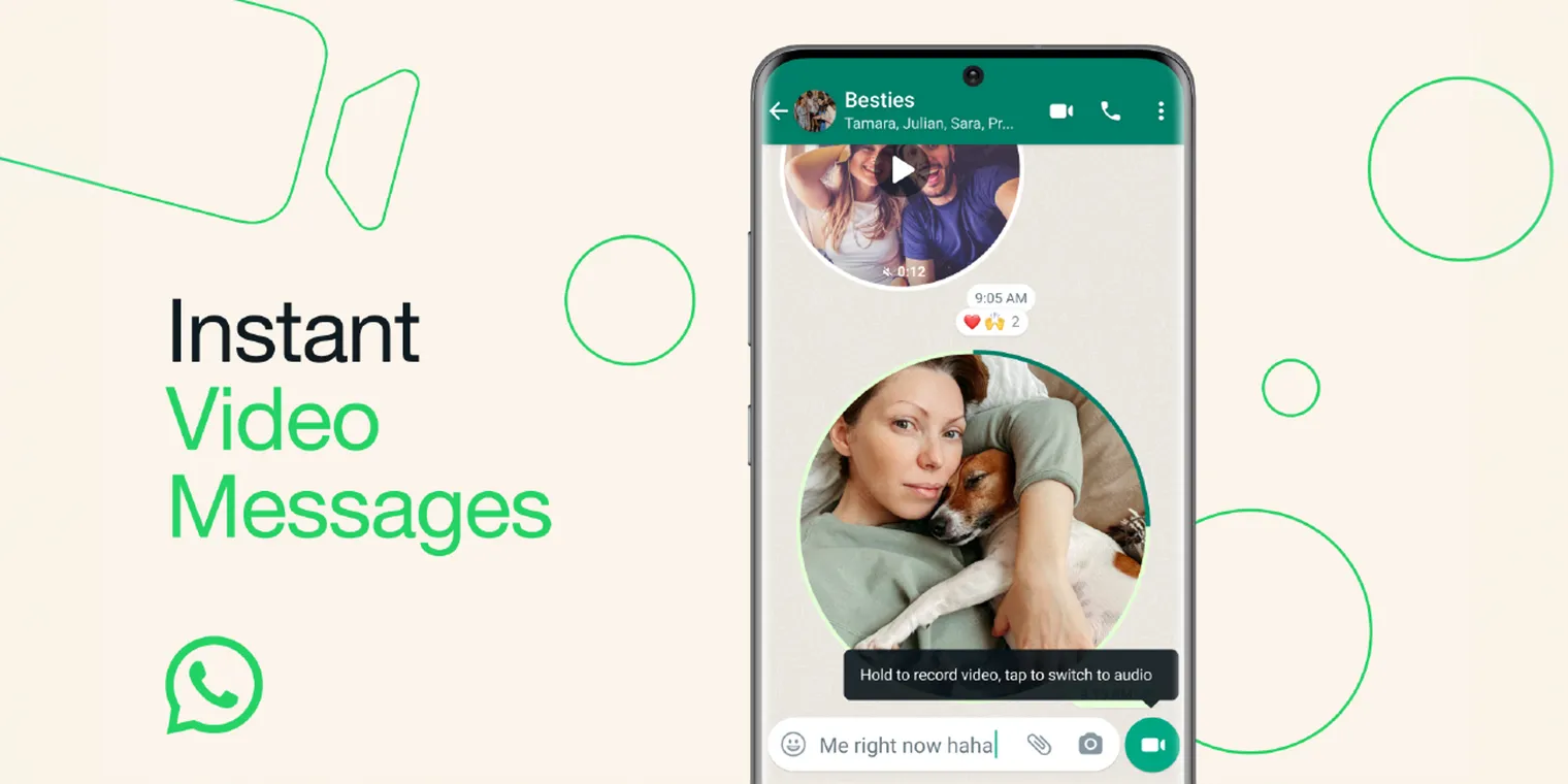 WhatsApp rolls out instant video messaging service to users
