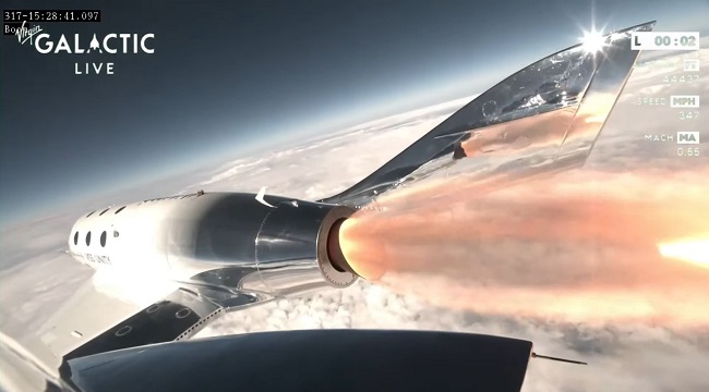 Virgin Galactic achieves successful flight to space 