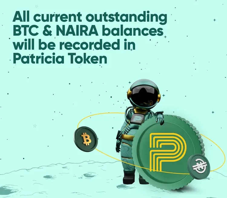 Patricia converts customers balances to native tokens