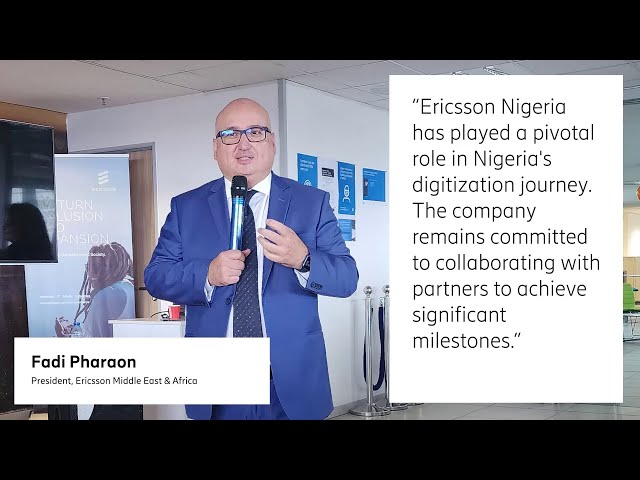 Ericsson commits to accelerate digital growth in Nigeria