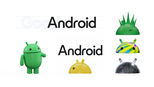 Google updates Android with new logo, 3D Bugdroid