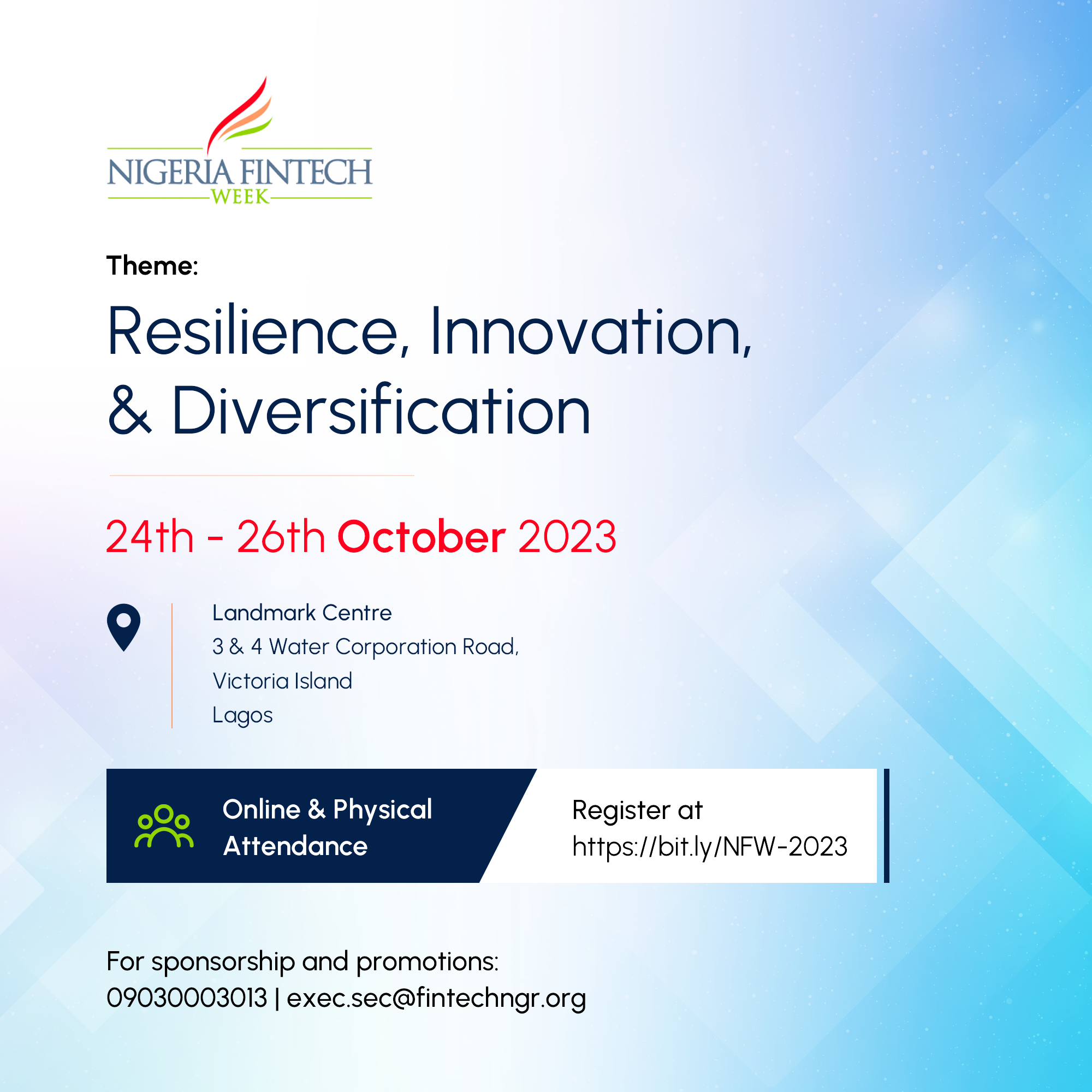 Nigeria Fintech Week 2023 kicks off