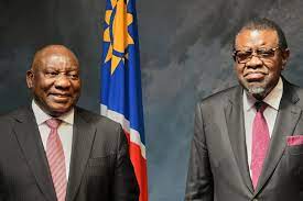 South Africa announces 150 agreements with Namibia