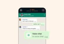 WhatsApp adds new voice chat for improved group calls