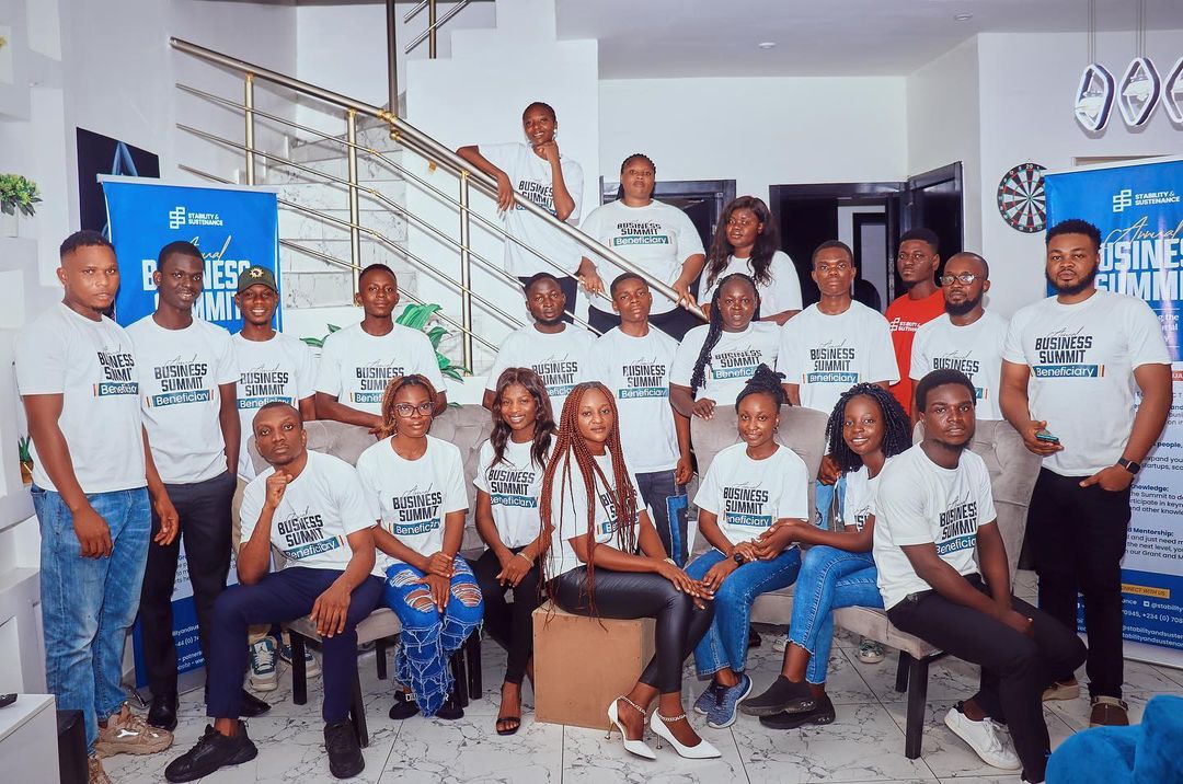 Young African entrepreneurs celebrate one year of mentorship