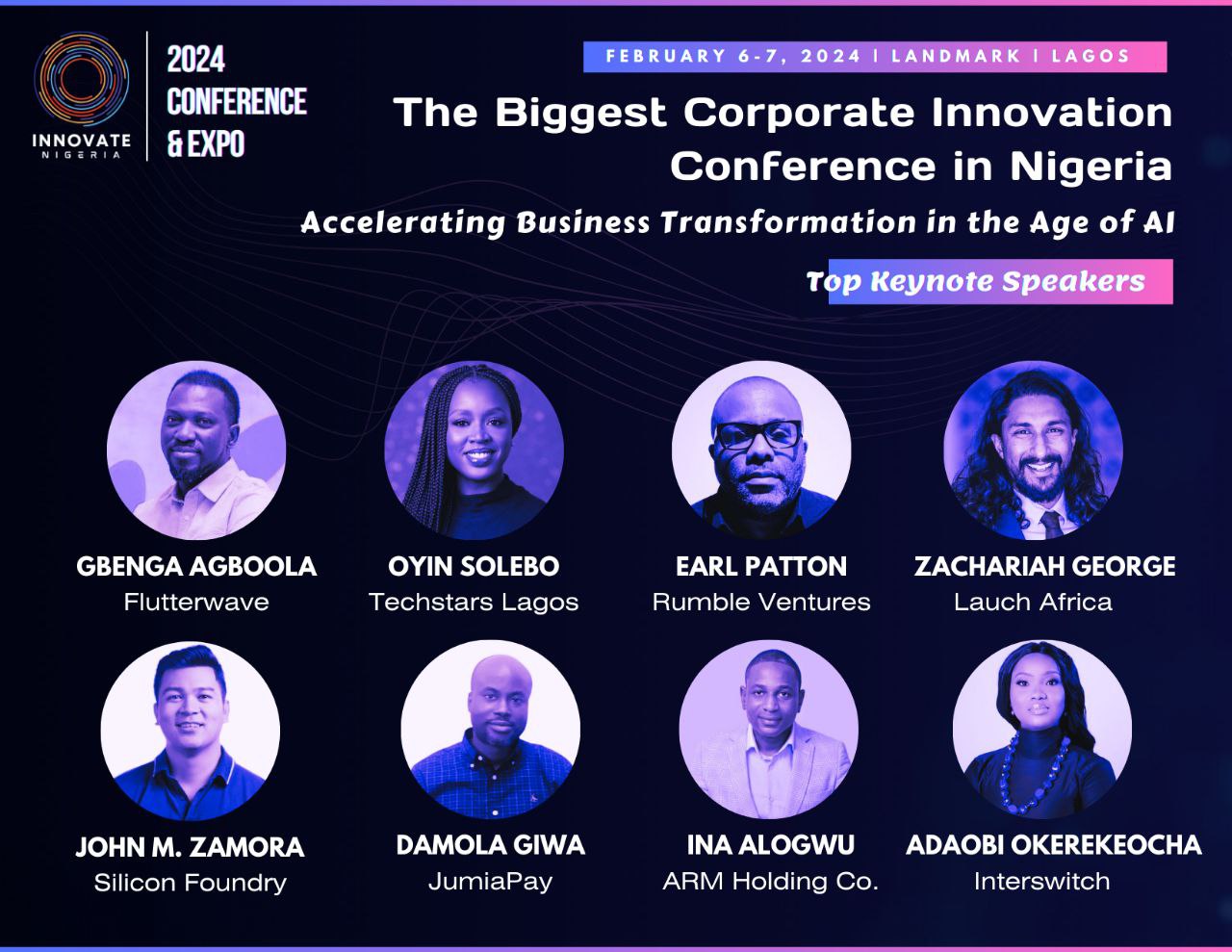 Innovate Nigeria Conference 2024 to explore business in AI era