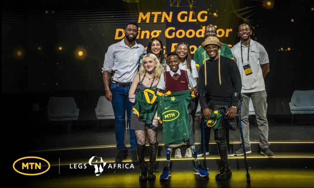 MTN supports Legs4Africa with £15,000, aiding amputees in six countries