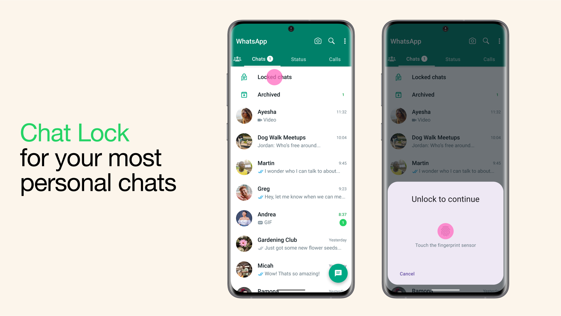 WhatsApp finally allows multi-device chat lock