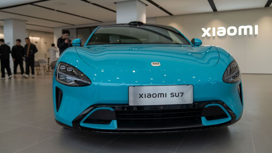 Xiaomi makes first entrance into electric vehicle market with SU7
