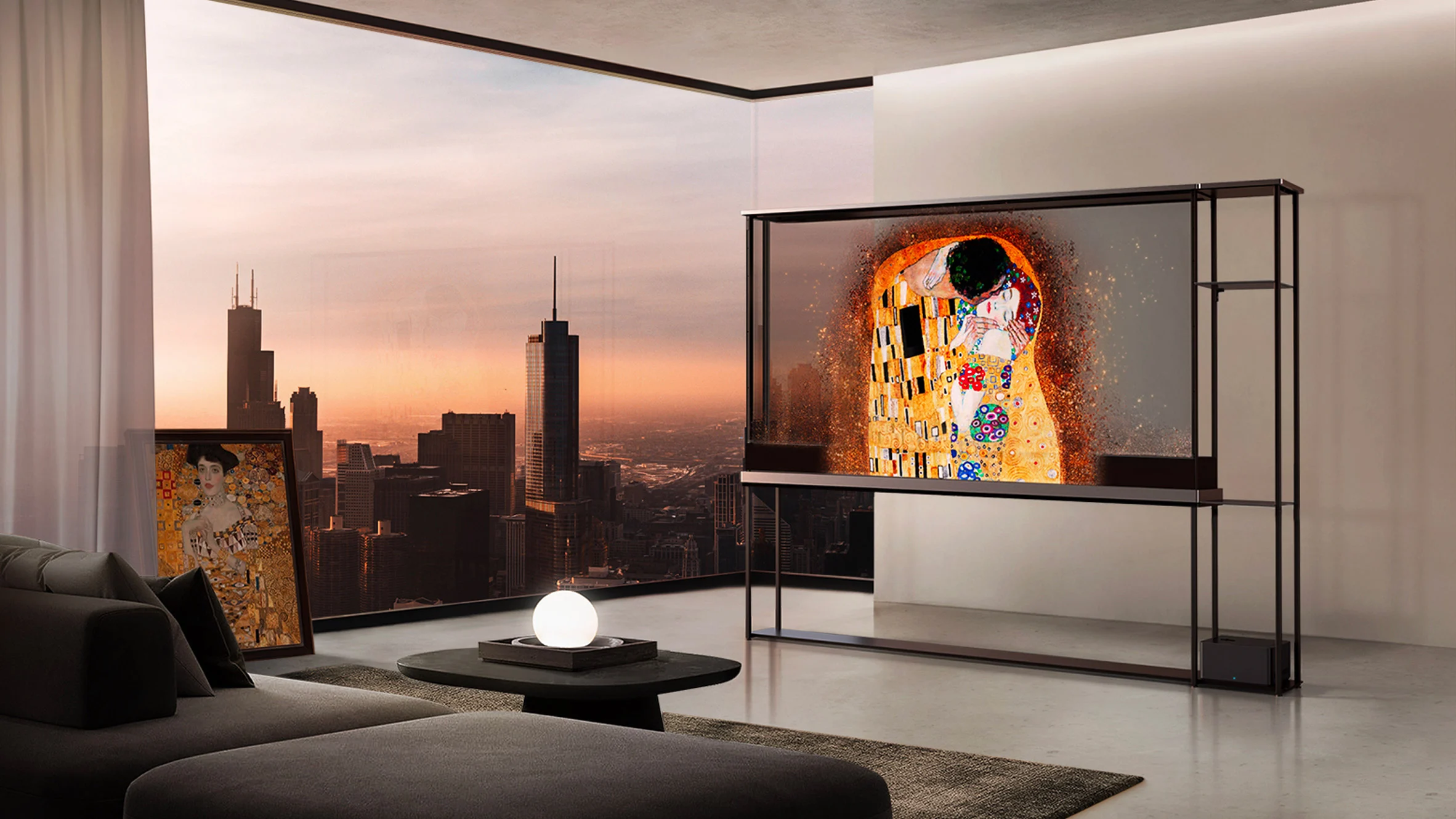LG unveils first wireless OLED television