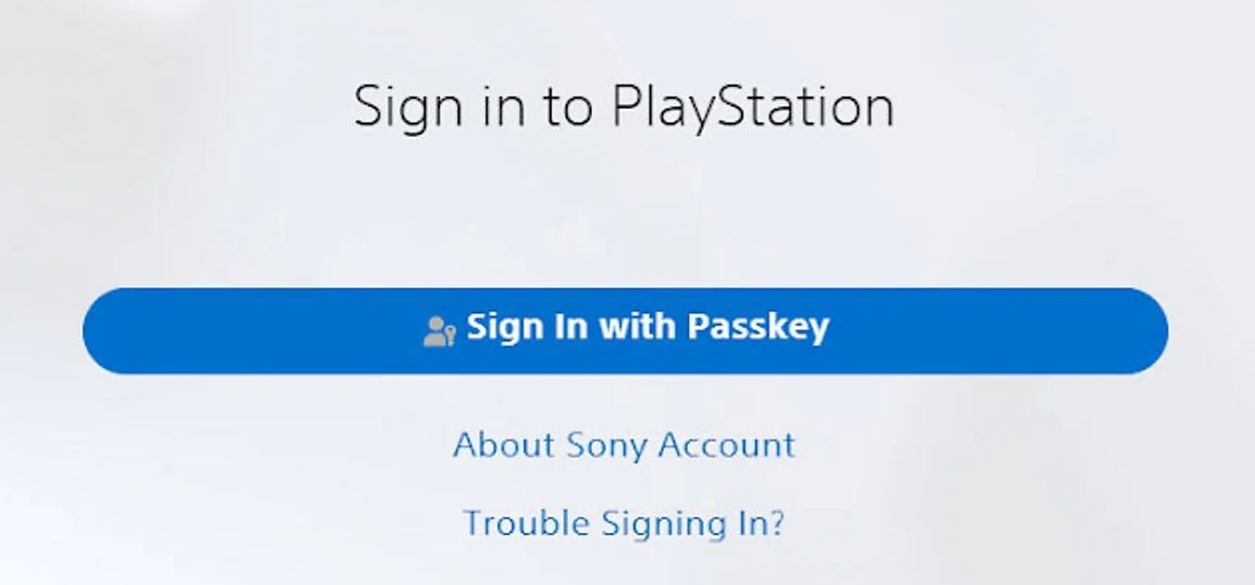 The addition of PlayStation Passkey makes it login easier