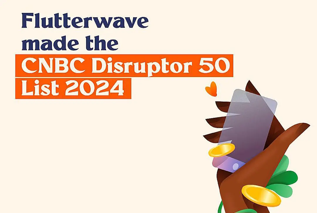 Flutterwave earns honour’s spot on 12th annual CNBC Disruptor 50 list