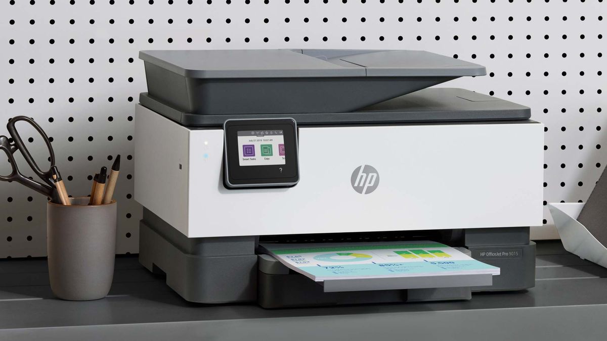 The HP OfficeJet Pro 9015e is designed to surpass expectations.