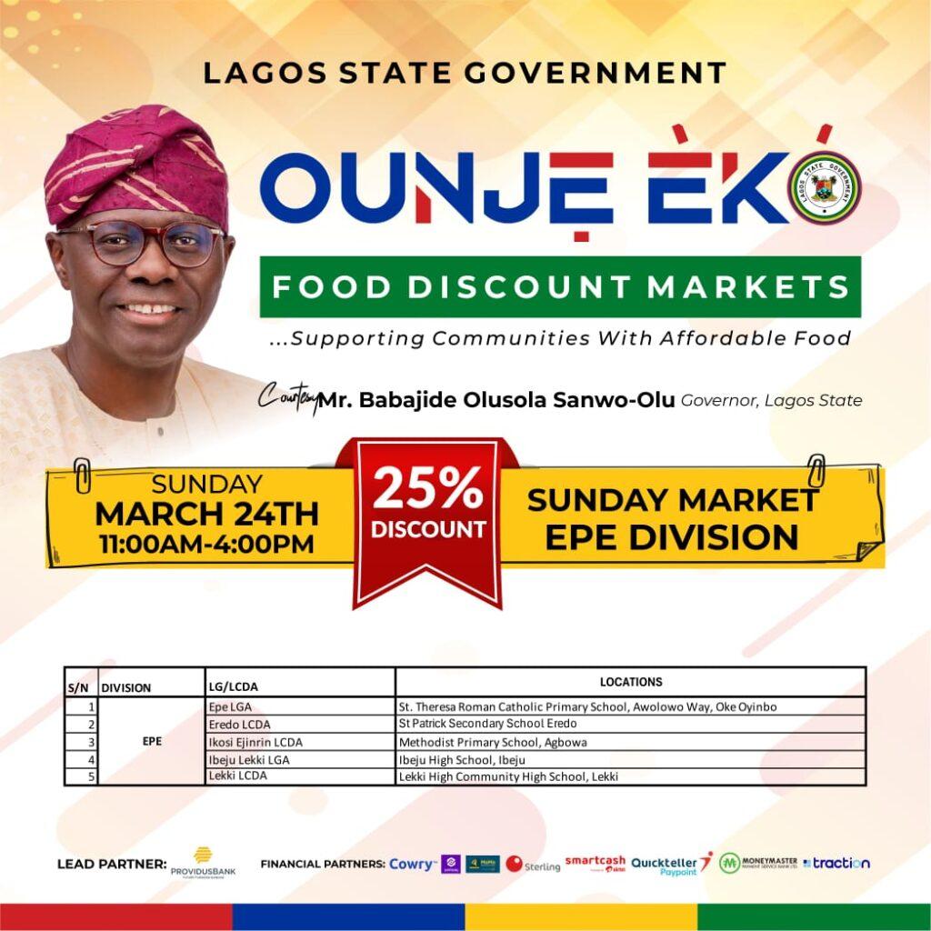 Lagos State, PalmPay unite for ‘Ounje Eko’