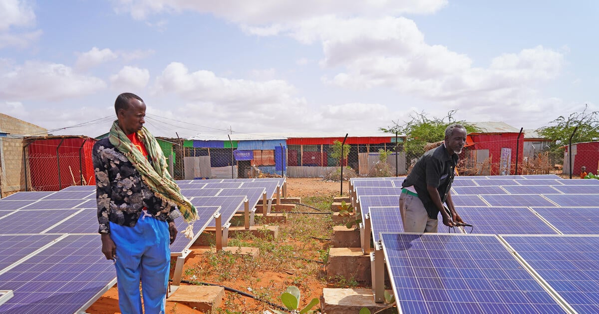 Illuminating Kenyan refugee camps with Chinese solar tech