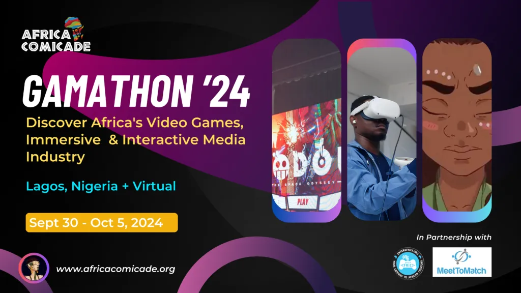 Africacomicade to host Gamathon 2024 in Lagos, offering funding opportunities