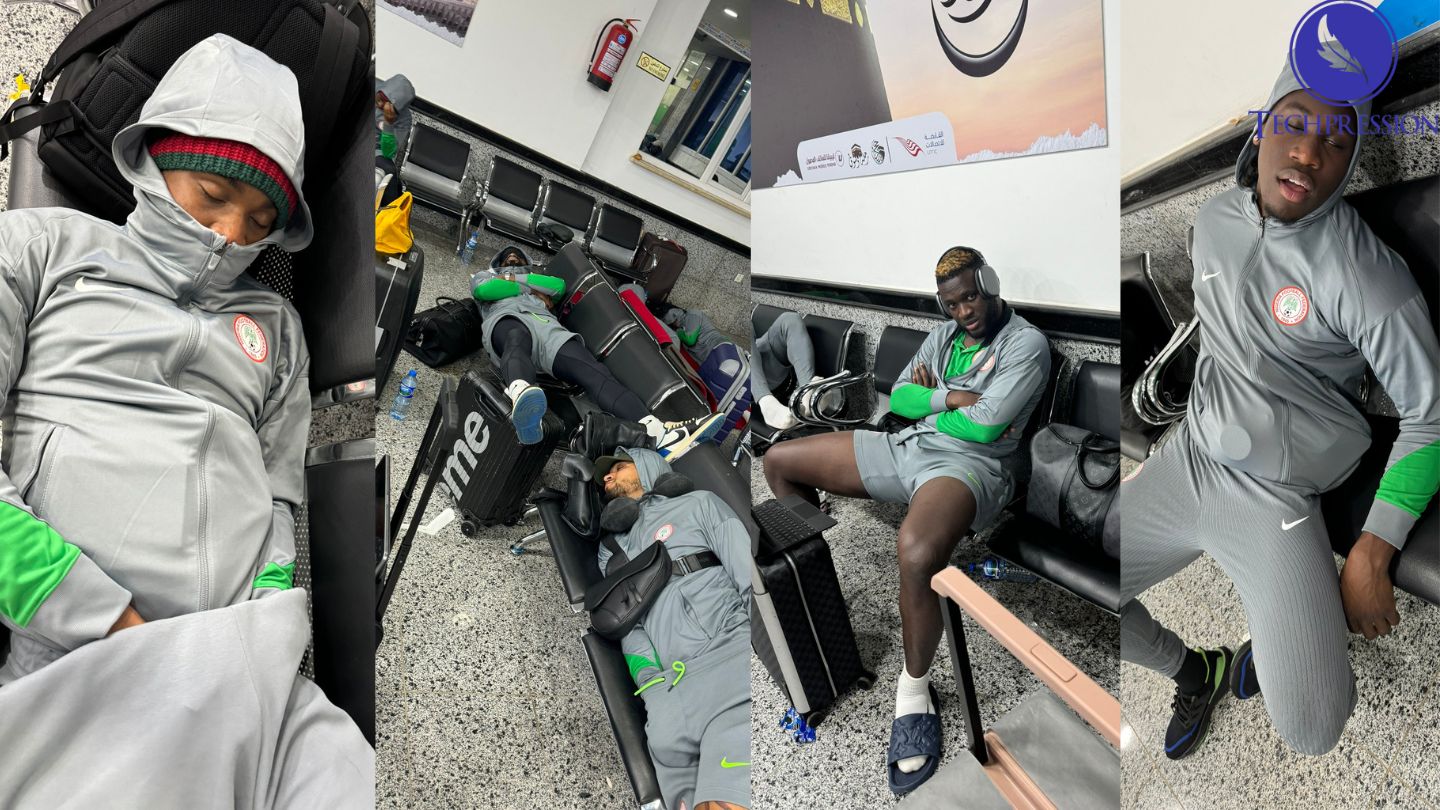 AFCON Qualifiers: Super Eagles stranded without Internet, food supplies after Libya diverted plane