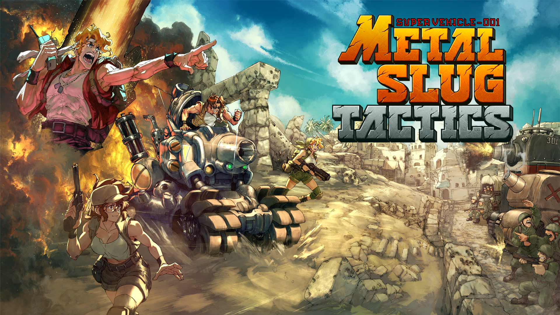 Metal Slug Tactics brings tactical combat this November