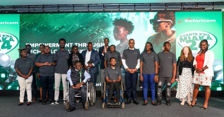 Safaricom launches tech re-skilling program for young Persons with Disabilities