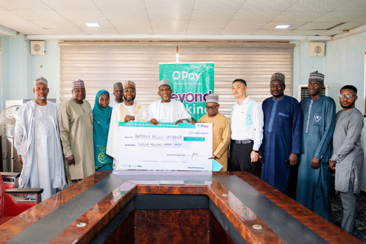 OPay awards ₦12 million scholarship to ABU students 