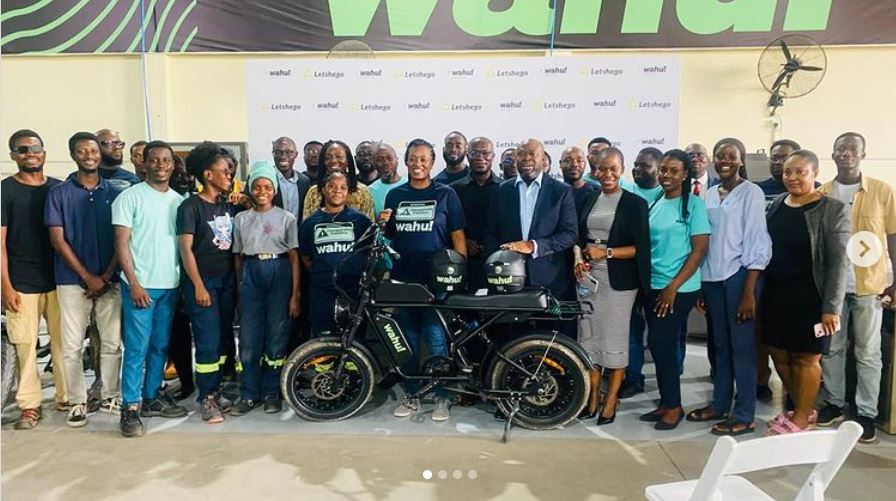 Wahu Mobility teams up with Letshego Ghana to make e-Bikes accessible for delivery riders