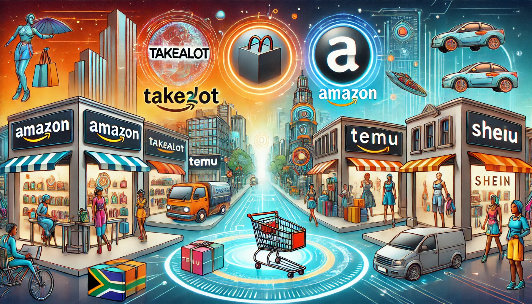 Takealot battles new rivals as Amazon, Temu and Shein dominate South Africa’s e-commerce