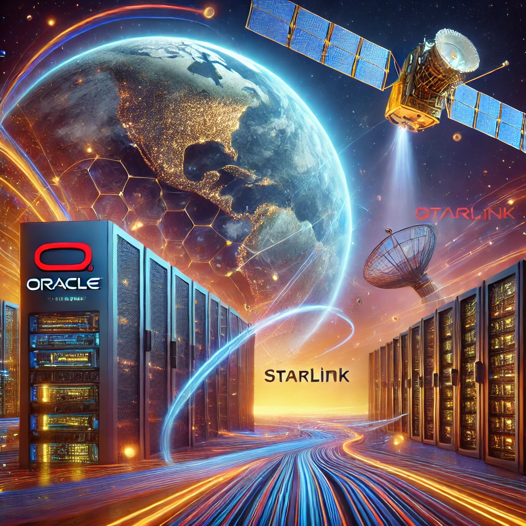 Oracle internet service gains Starlink's high-speed connectivity