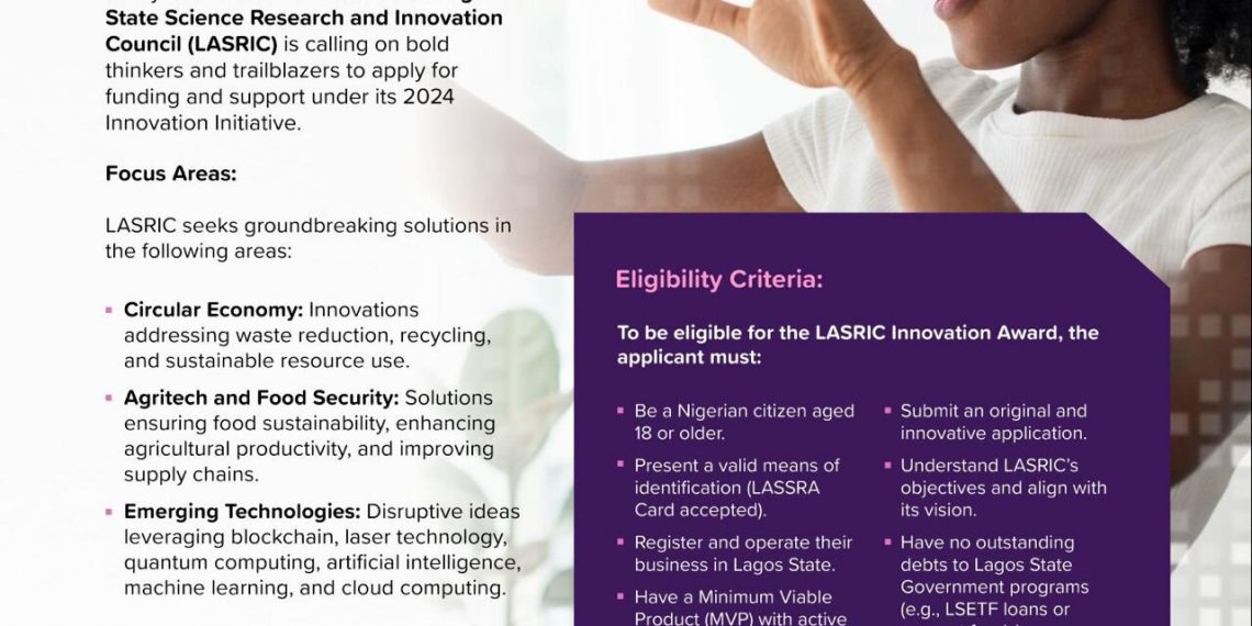 Deadline alert: Apply for the LASRIC Innovation Challenge 2025 before it’s too late!