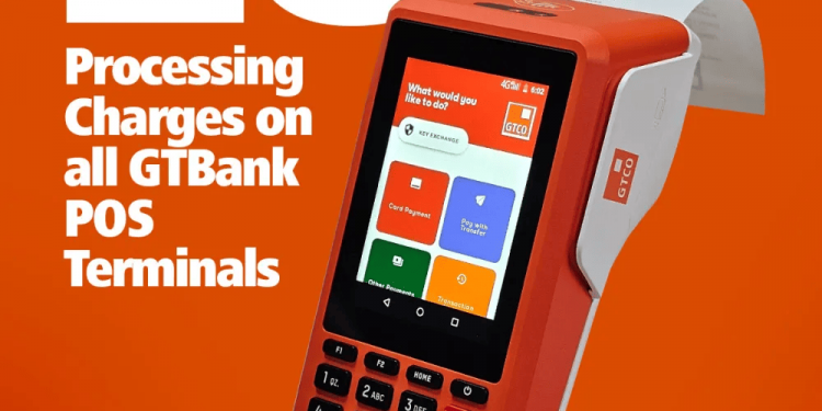 GTbank scraps POS fees as CBN increases ATM withdrawal charges