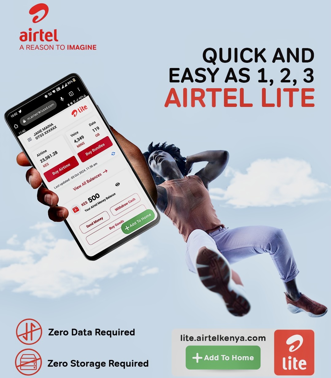 Airtel Kenya targets low-storage device users with new Lite App