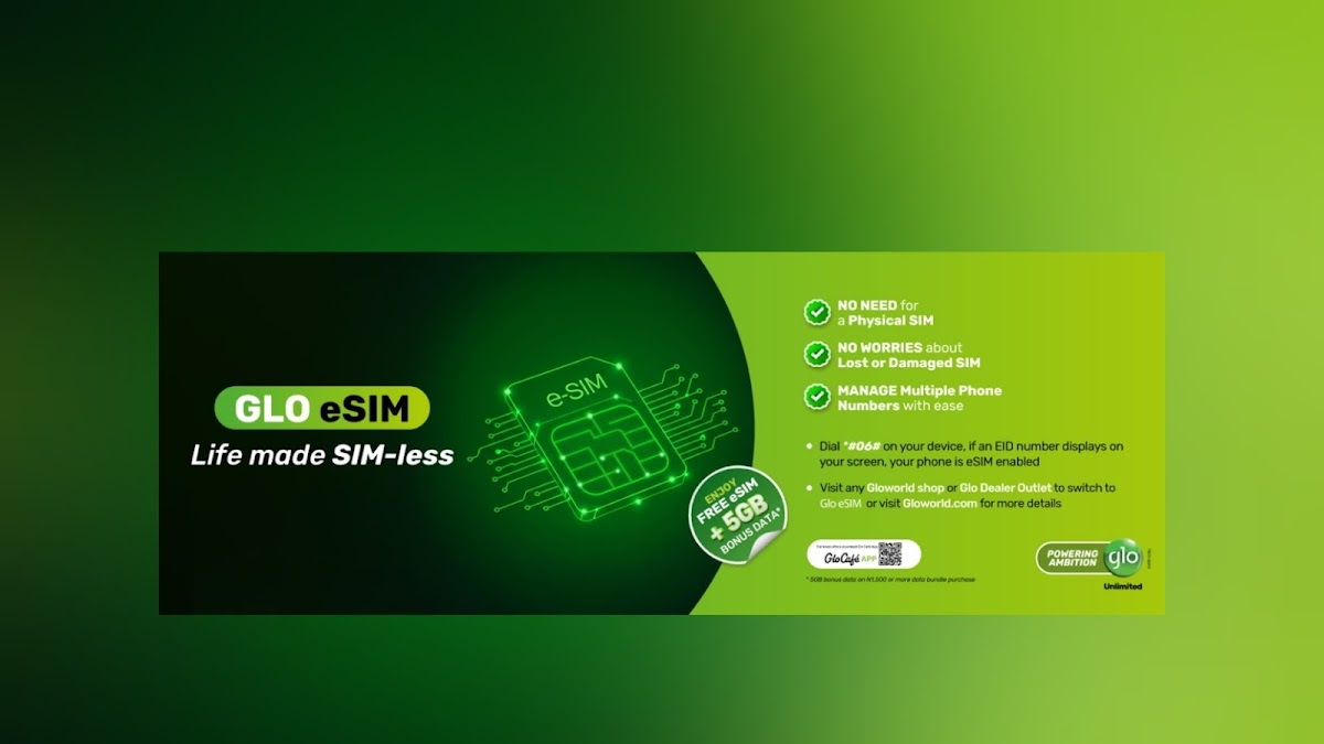 Globacom launches e-SIM with free 5GB data